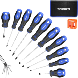 SORAKO 11 PCS Magnetic Screwdriver Set